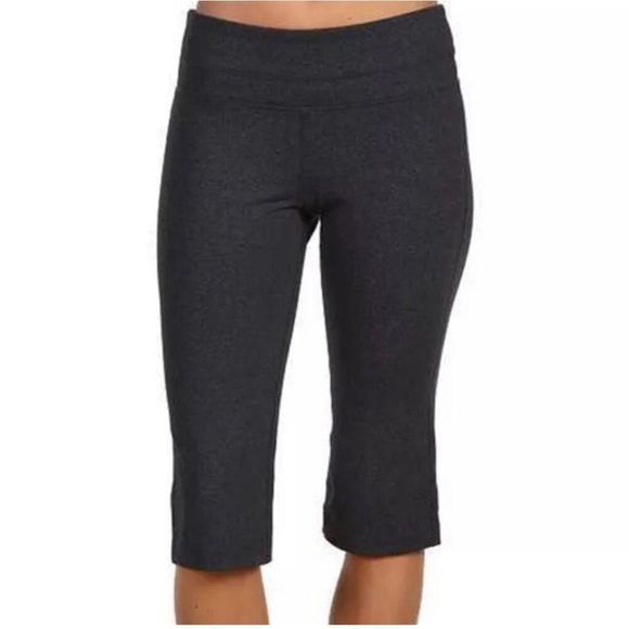 Prana Audrey Knicker size M capri low rise in grey - Picture 3 of 8